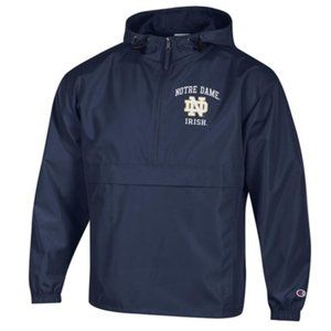 Champion Notre Dame Waterproof Packable Pullover - Men's Small, Women's Medium,